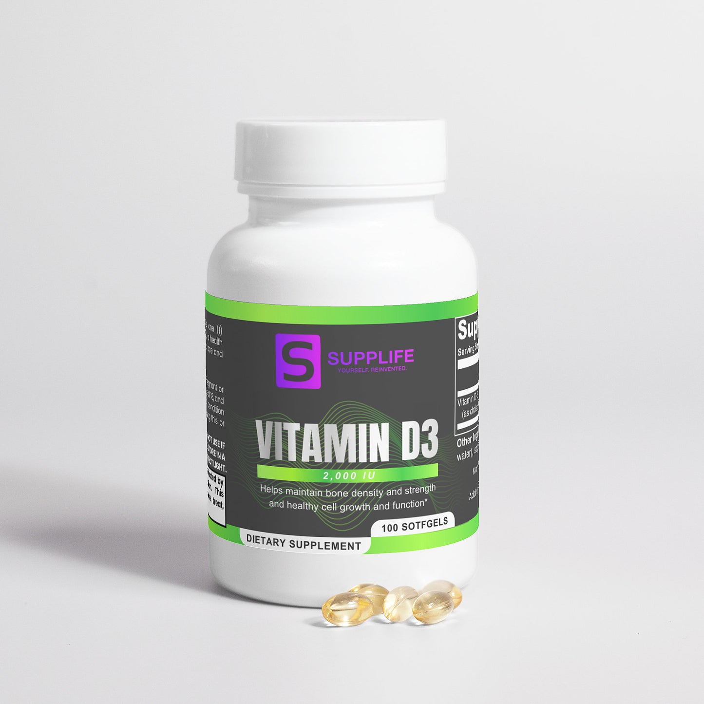 Vitamin D3 2,000 IU